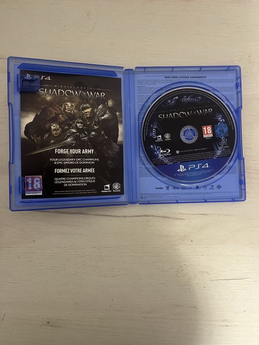 Shadow of War play station 4