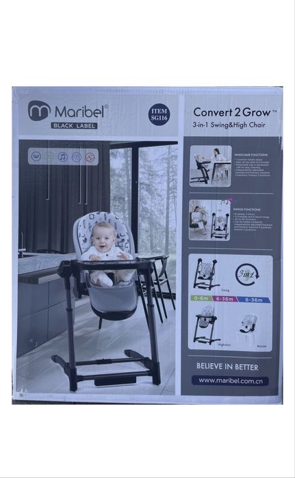 Продам стульчик для кормления 3 в1
