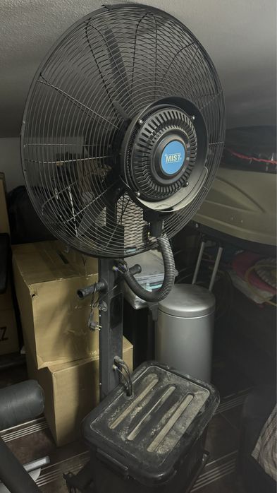 Вентилятор с распылением воды