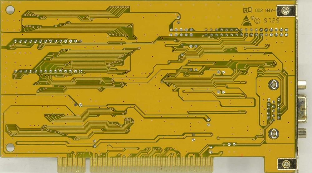Видеокарта HIS S3 Trio64V2 (Retrogaming/VINTAGE 1996)