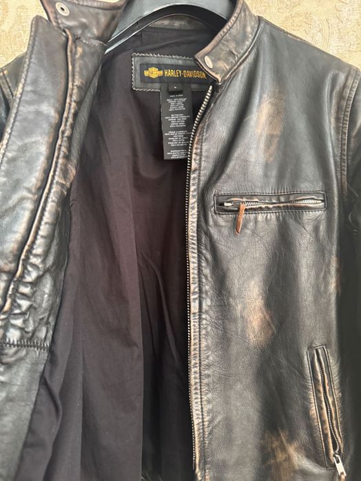 Продается ! Кожаная куртка Harley Davidson