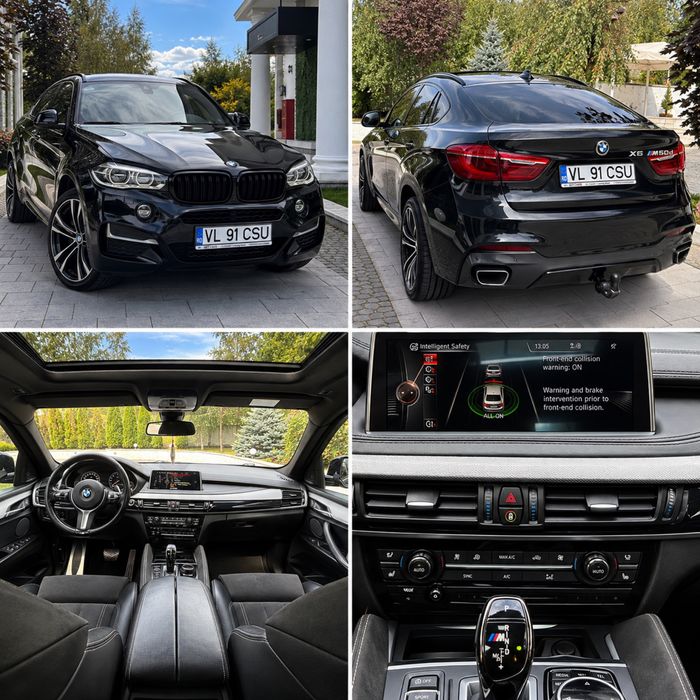 BMW X6 F16 M50d xDrive – 381 CP – M Performance – Adaptive LED – Harman/Kardon – Driving Assistant – 217.000 km