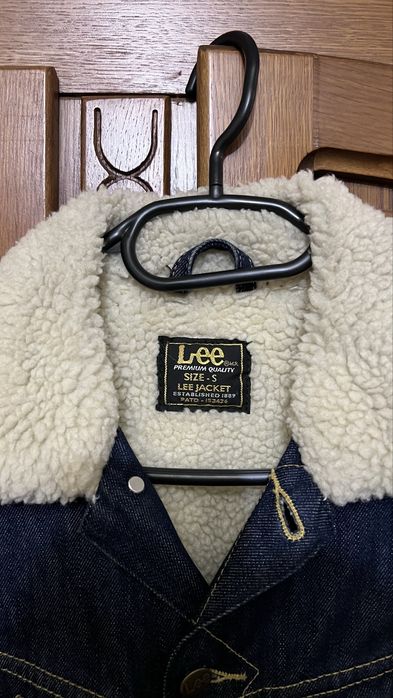 Geaca Lee de blugi denim captusita S