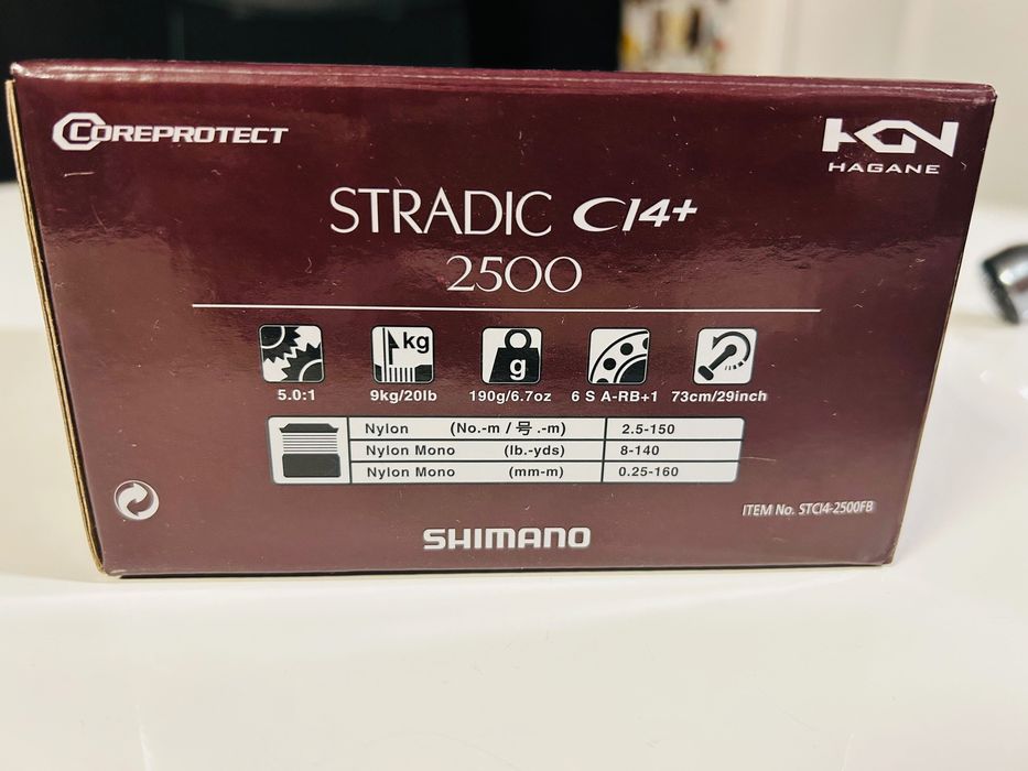 Спининг макара Shimano Stradic Ci4+ 2500