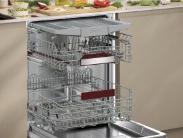 Neff S125ECS15E N50 Вградена съдомиялна машина, ширина 60 см, 14 комплекта