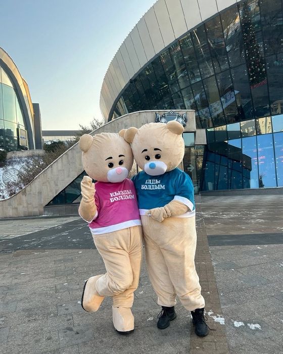 Прокат костюм мишки тедди