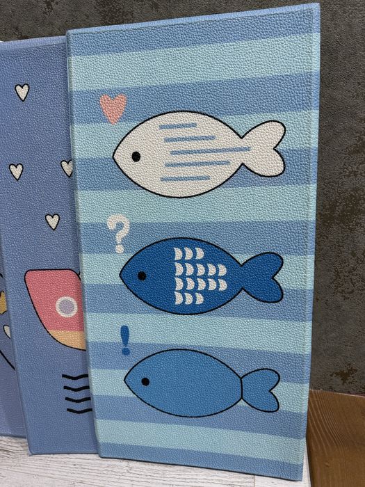 Set 8 autocolante protecție/decor perete camera copiilor