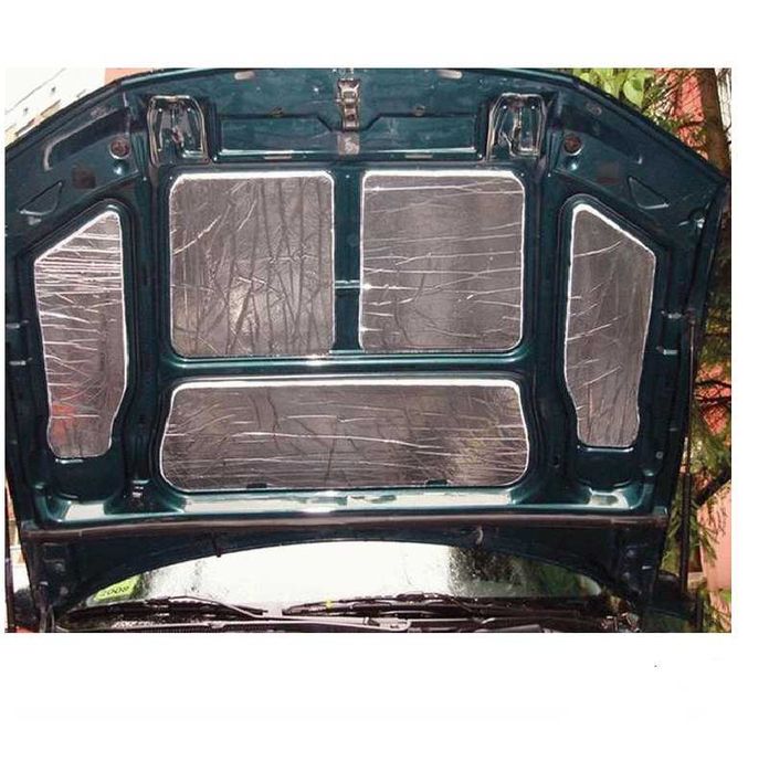 Шумоизолация за кола, Шумоизолиращо фолио, За капаци и врати, 6мм, Сив