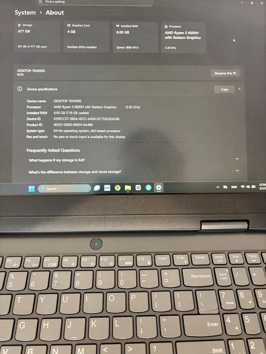 Lenovo IdeaPad Gaming 3 – Ryzen 5 6600H | RTX 3050 | 120Hz