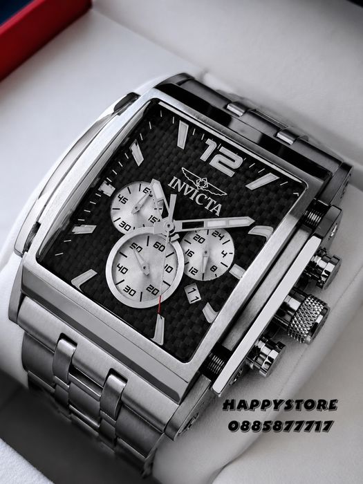 INVICTA Powertrain Silver 48 mm, Инвикта нов мъжки часовник