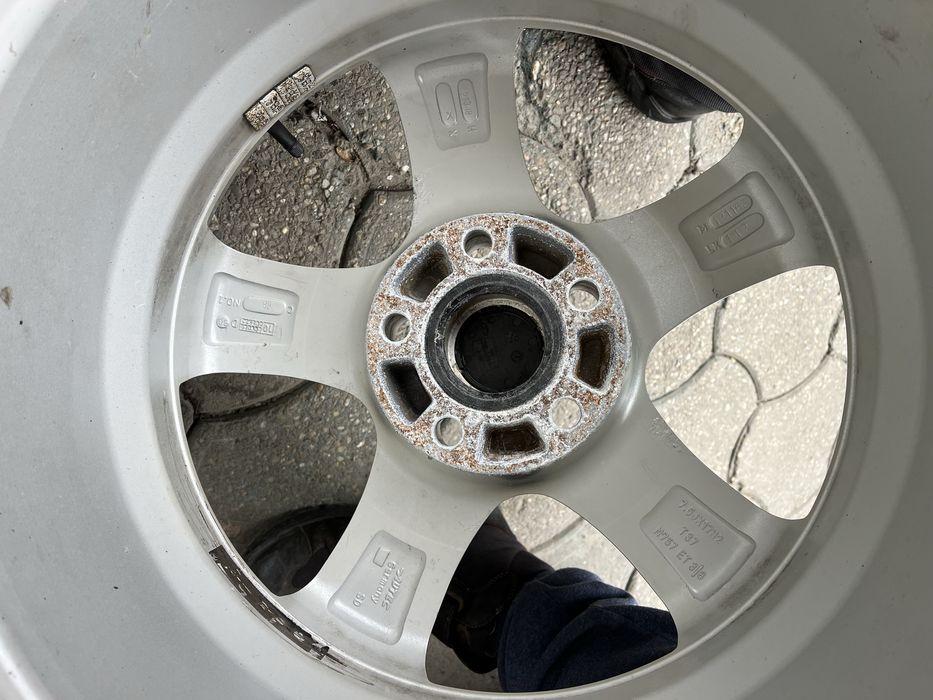 Jante aliaj 5x112mm, anvelope vara 225/45 R17, VW, Audi, Seat, Skoda Mercedes