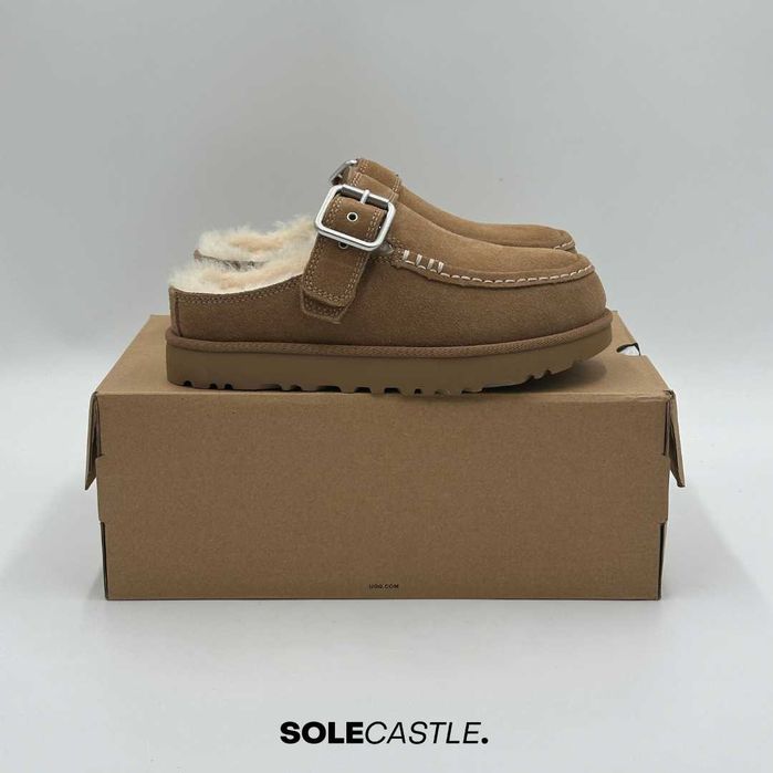 Saboți UGG Goldenstar Evelina Clog 'Chestnut' 100% Originali