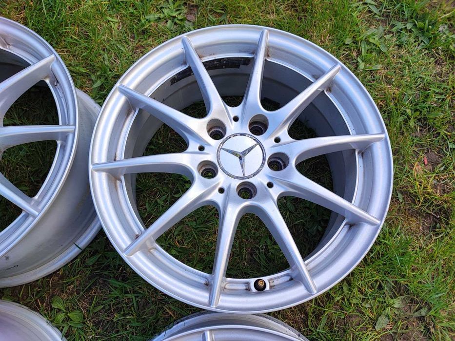 Mercedes/Мерцедес - 16 цола 5x112; 4 бр. Оригинални лети джанти