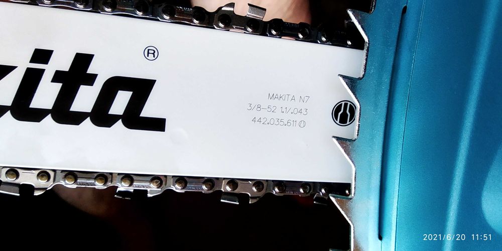 Електрически верижен трион, резачка Makita UC3541A 1.8 kW, 35 cм, 3/8"