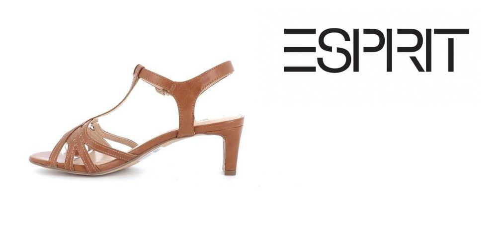 Дамски сандали Esprit 022EK1W325 Camel 38 5 UK Дамски обувки на ток