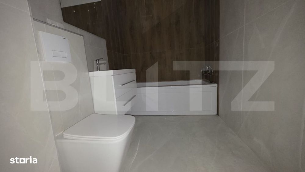 Apartament 3 camere, 62,65 mp, 2 bai, balcon 9,10 mp, finisaje premium