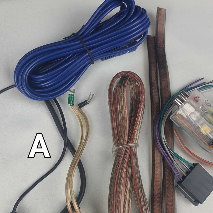 Kit Instalare Tub de Bass-Filtru Hi-Low-Cabluri RCA-Soclu Siguranta ++