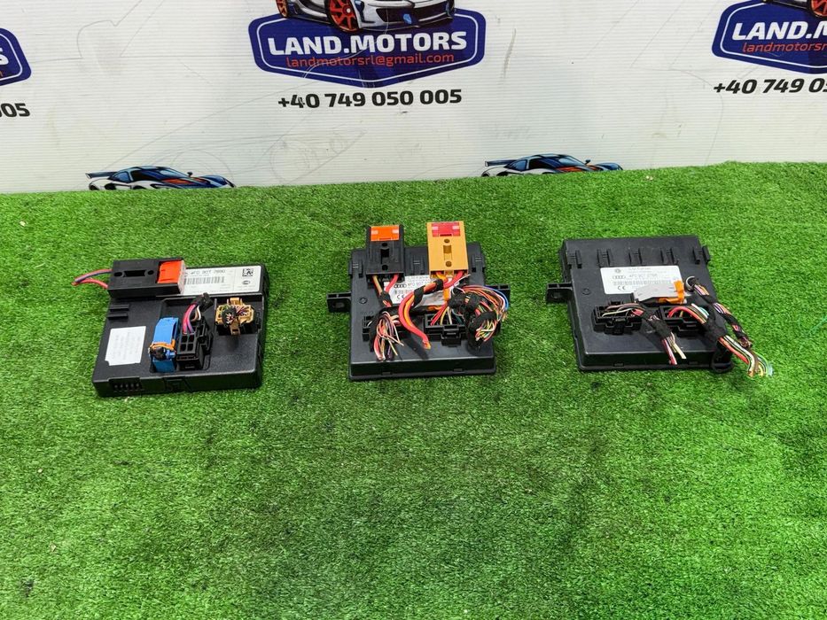MODUL CALCULATOR CONFORT (3 BUC.) AUDI A6 C6 2.0 DIESEL 2009 COD OEM 4F0907289G 4F0907279N 4F0907279B 4F0907279L 2006-2010
