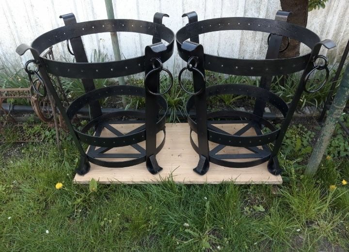 Jardiniera cadru masa fier forjat