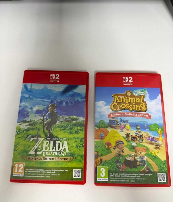 Animal Crossing: New Horizons și The Legend of Zelda: Breath of the Wild pentru Nintendo Switch 2