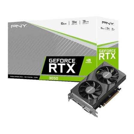 Видеокарта PNY GeForce RTX 3050 6GB VERTO Dual Fan