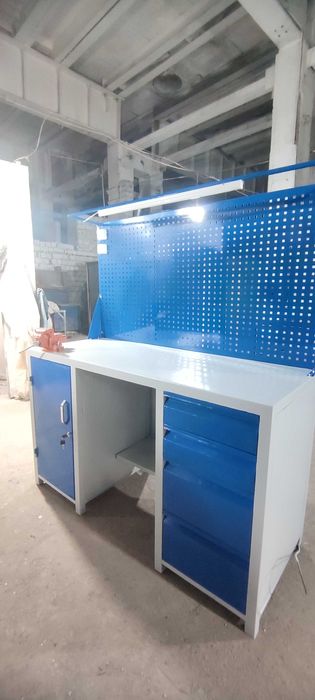 Верстак столярный, металлический. лабораторный, verstak