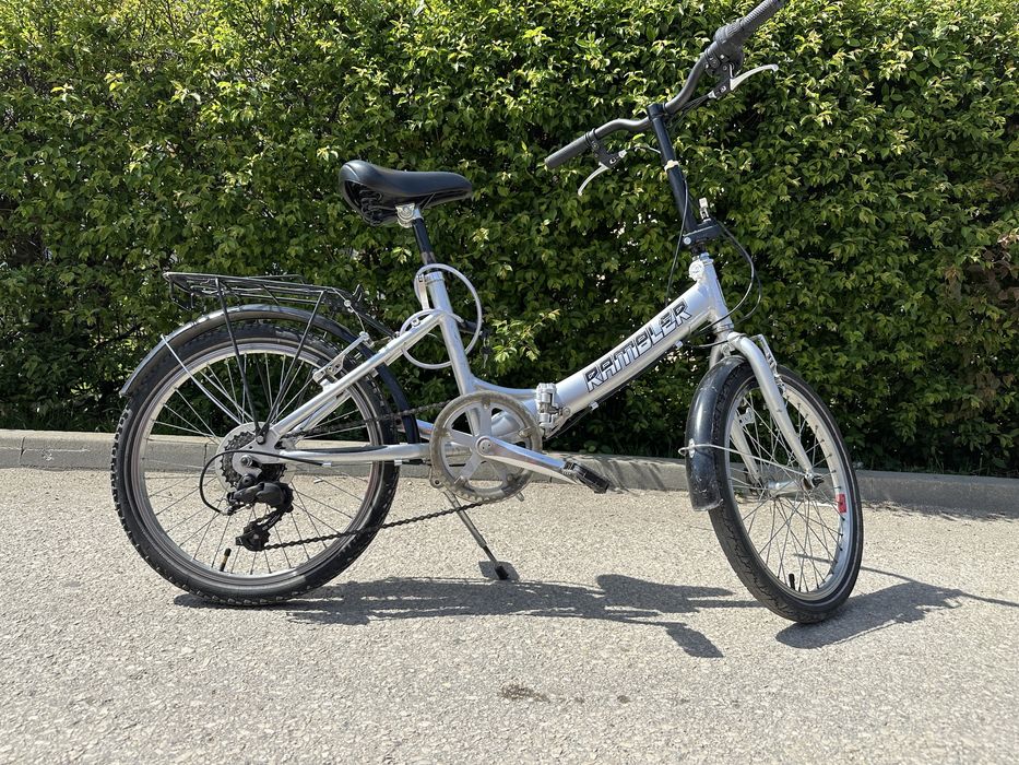 Bicicletă pliabilă Gri