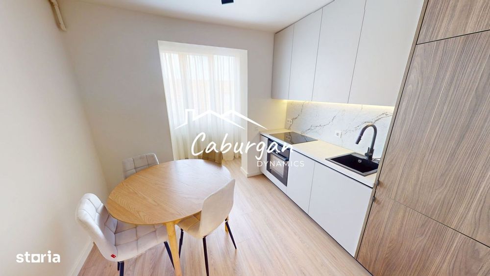 Garsoniera renovata, 36mp utili+balcon, etaj 3/4, reper Promenada Mall
