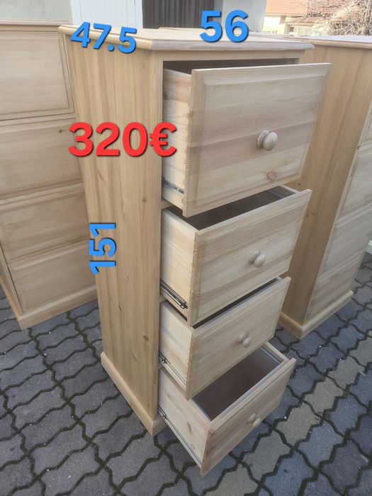 Мебели от чам с модерна визия