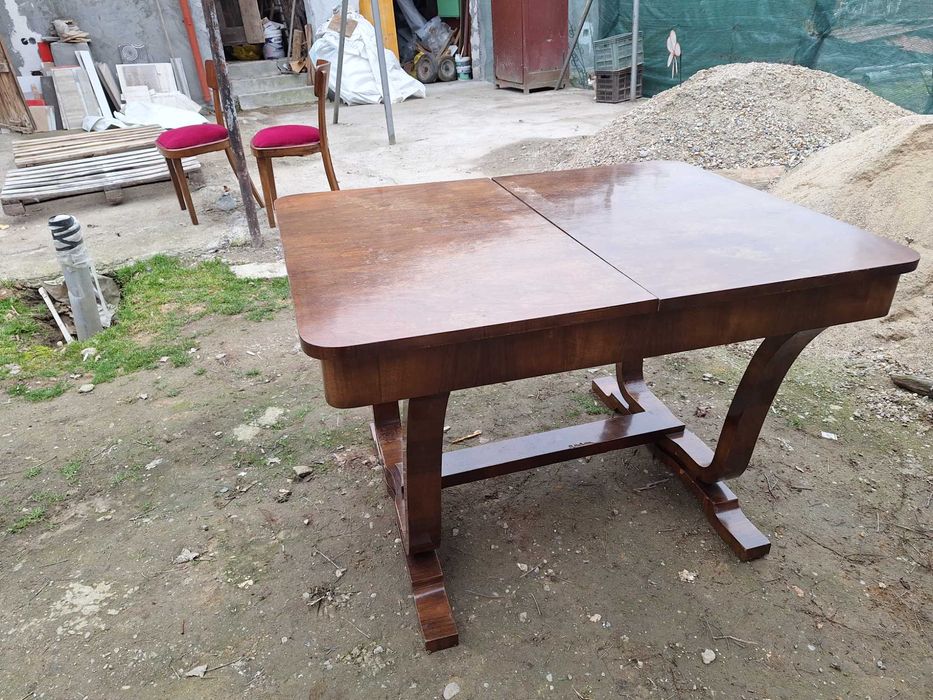 Masa mare extensibila 12 per. din lemn masiv