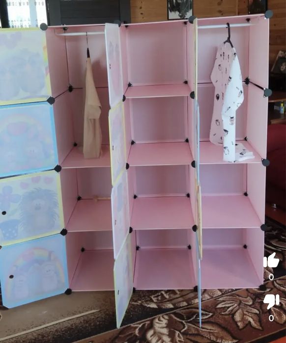 Детский модульный шкаф