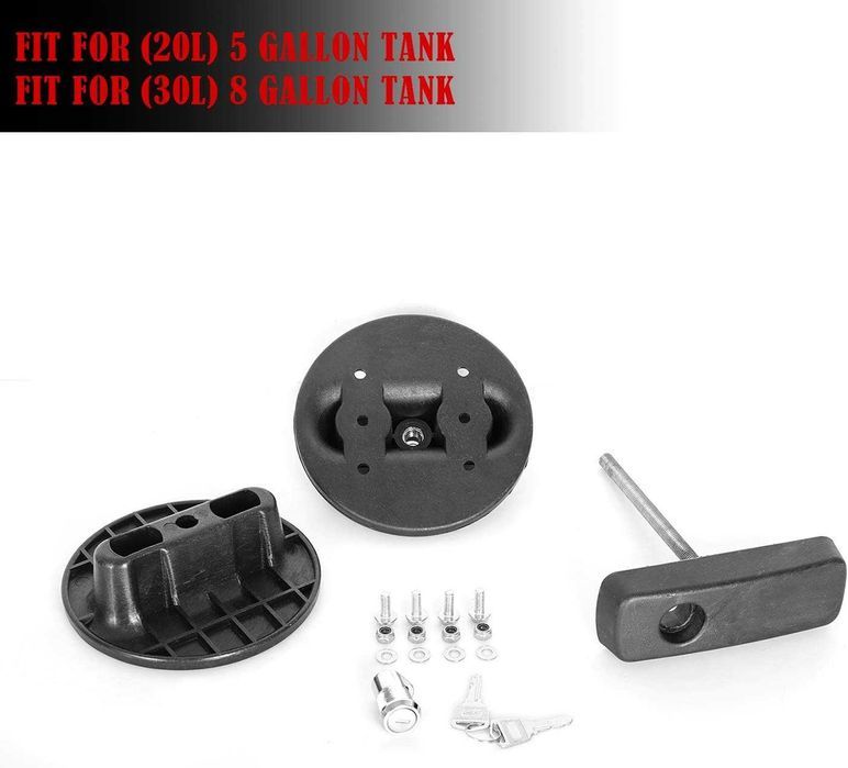 Suport prindere canistra off-road 20 Litri cu antifurt