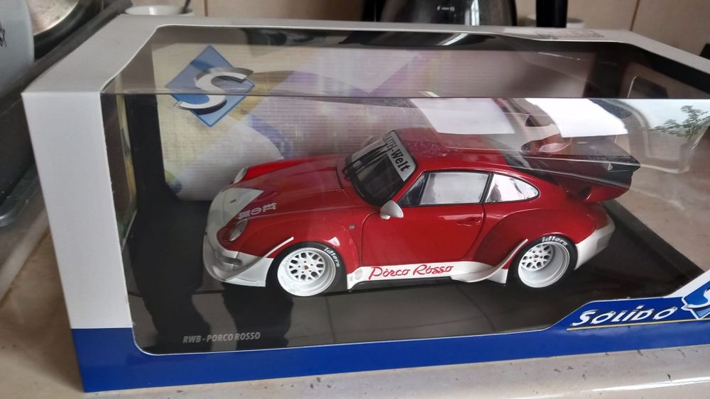 Macheta Porsche Rosso 1 18