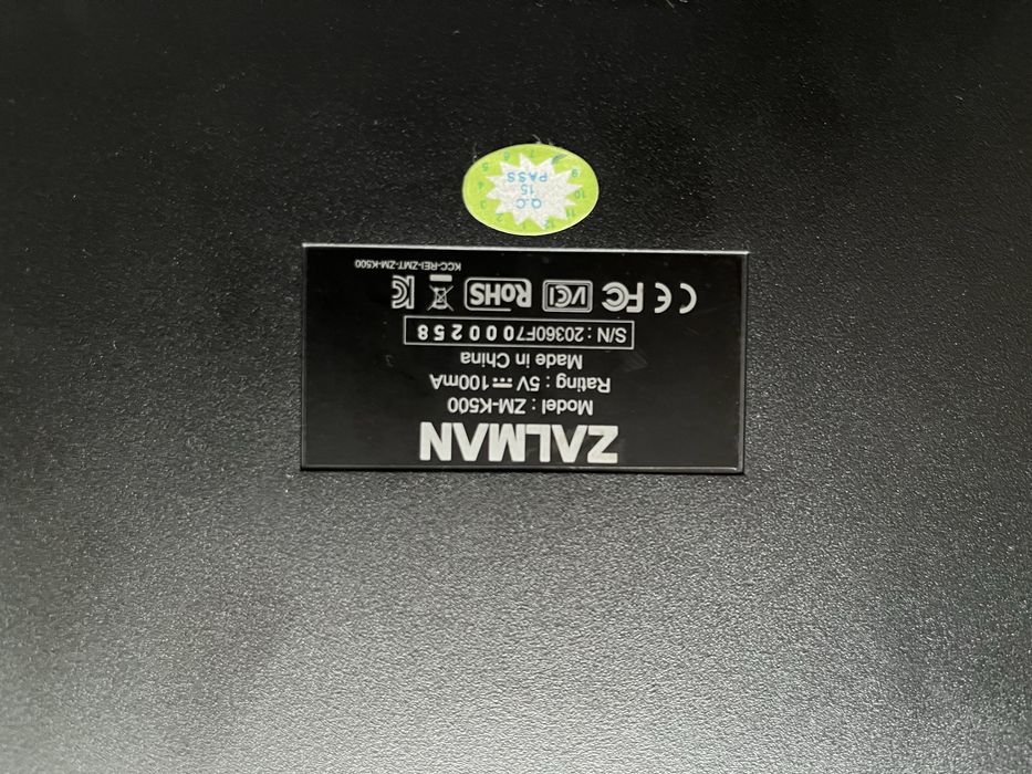 Tastatura mecanica Zalman ZM-K500