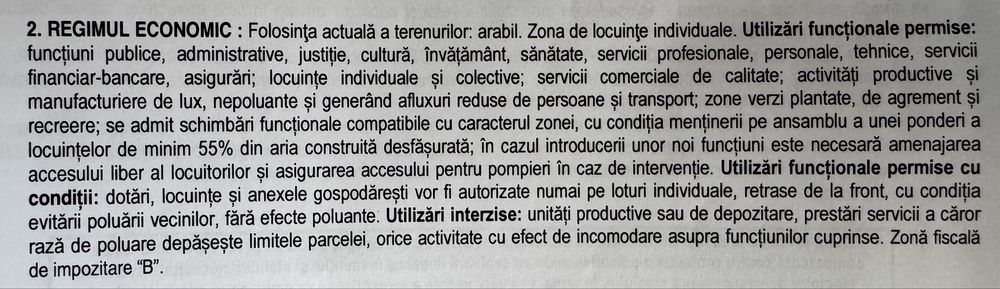 Teren intravilan imediat construibil de vânzare - 1.062 mp