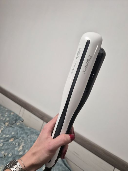 Преса за коса L’Oréal Professionnel - Steampod 3.0, 180-210ºC, бяла