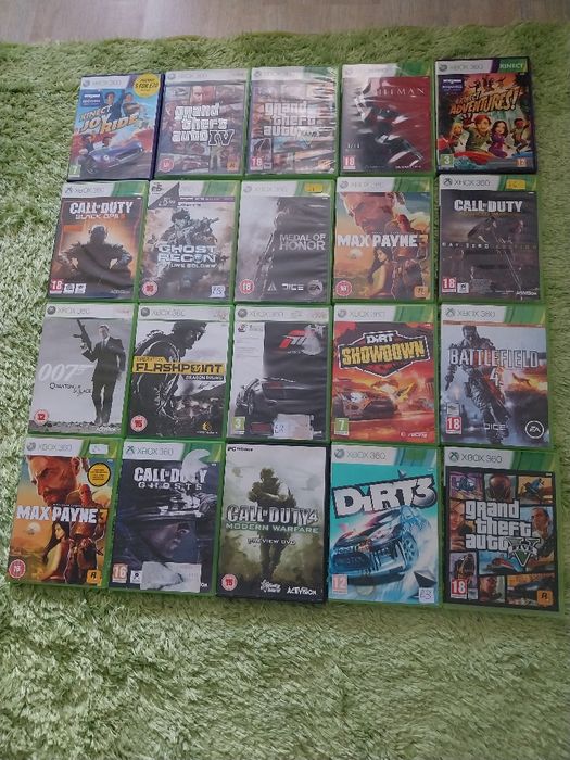 Продавам игри за xbox 360