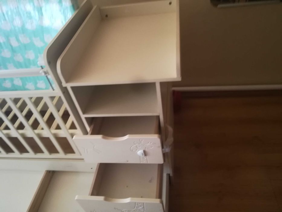 кровать детская с тумбой