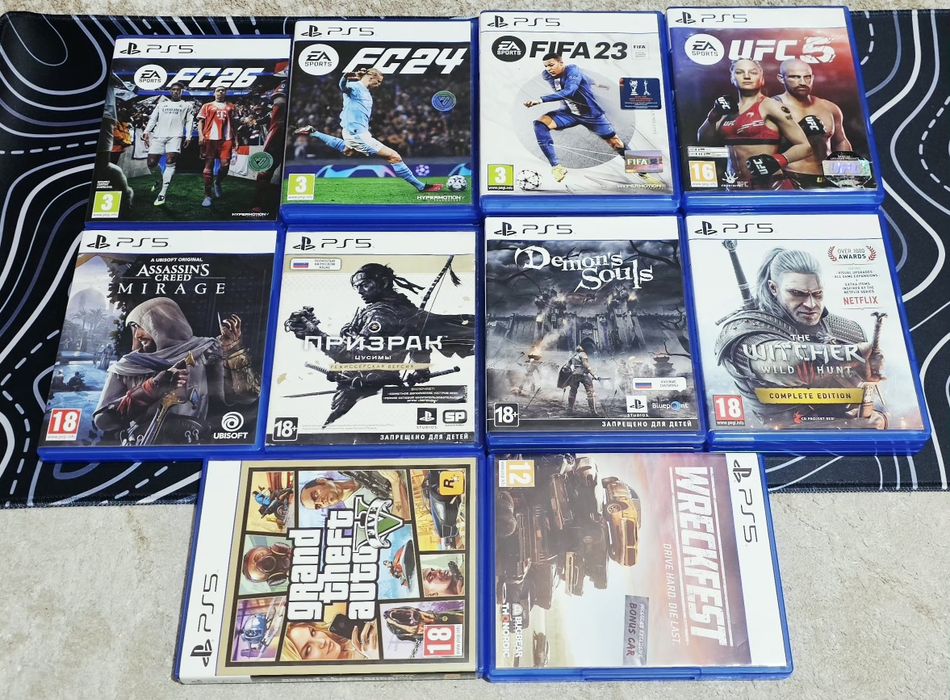 Игравой Диски На Ps4, Ps5 с лицензия!