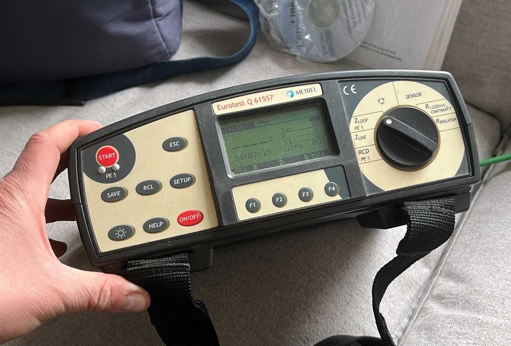 Aparat masurat Metrel Eurotest 61557 Euro Set MI 2086 EU