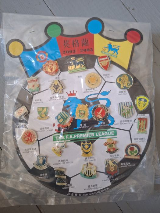 Seturi insigne Champions league, Serie A, La liga, Premier, Bundesliga