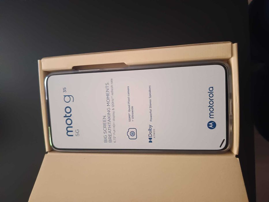 Motorola, Moto G35 5G, Неотварян, Чисто нов
