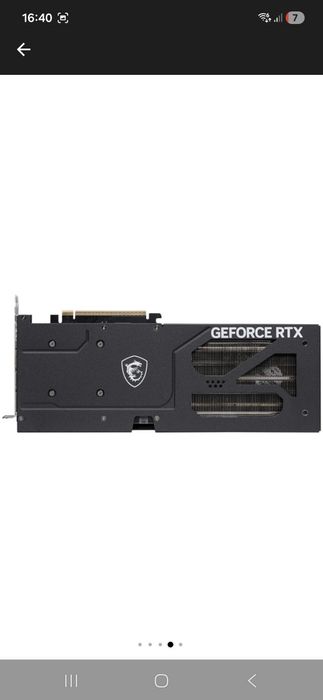 Placa video MSI Ventus RTX5060TI 3X OC