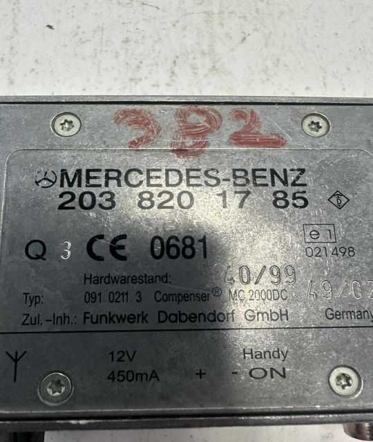 Modul telefon 2038201785 Mercedes-Benz E-Class W211/S211