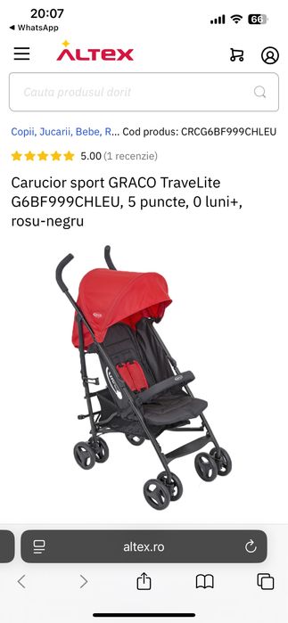 Carucior sport Graco TraveLite