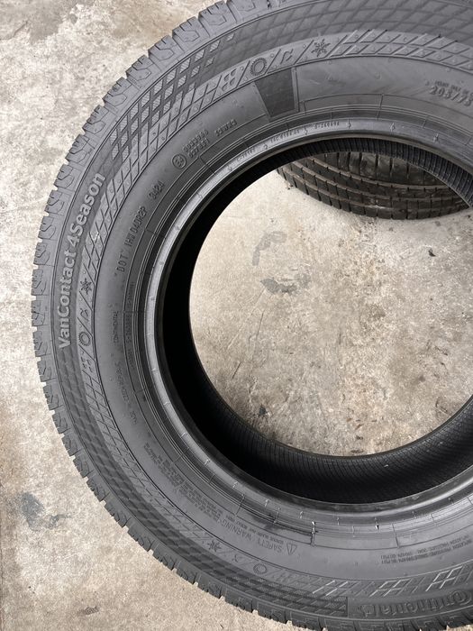 4 anvelope M+S 205/75/16 C , Continental , DOT 2024