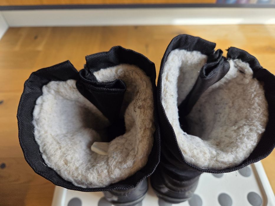 Детски апрески с вълнена подплата 27-28 р-р, 18 см. стелка