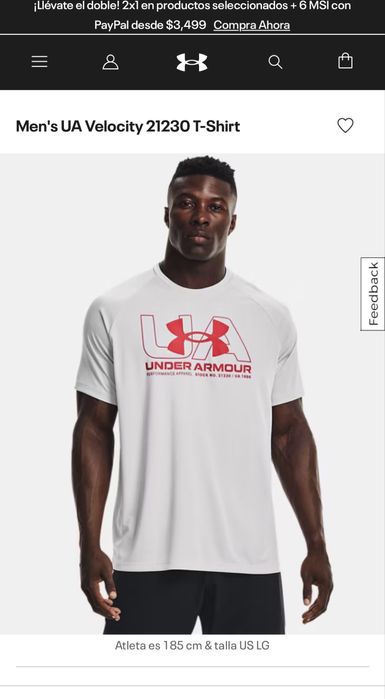 Under Armour Heatgear Grey 2XL
