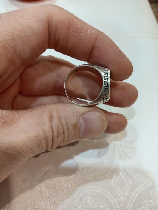 Кольцо серебро размер 18.5