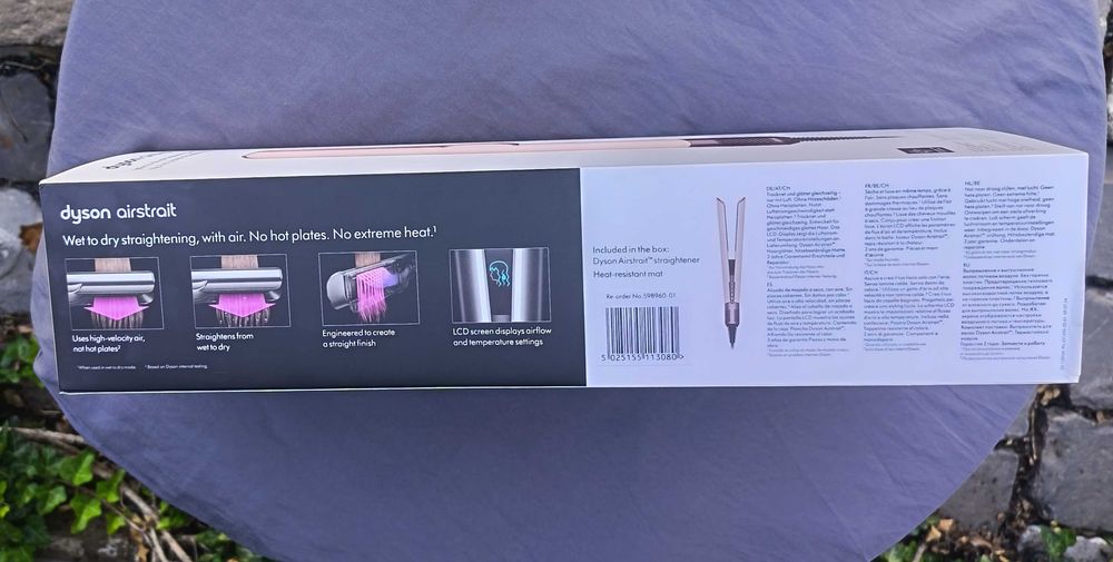 DYSON Airstrait, 140 grade, roz - Aparat de indreptat parul